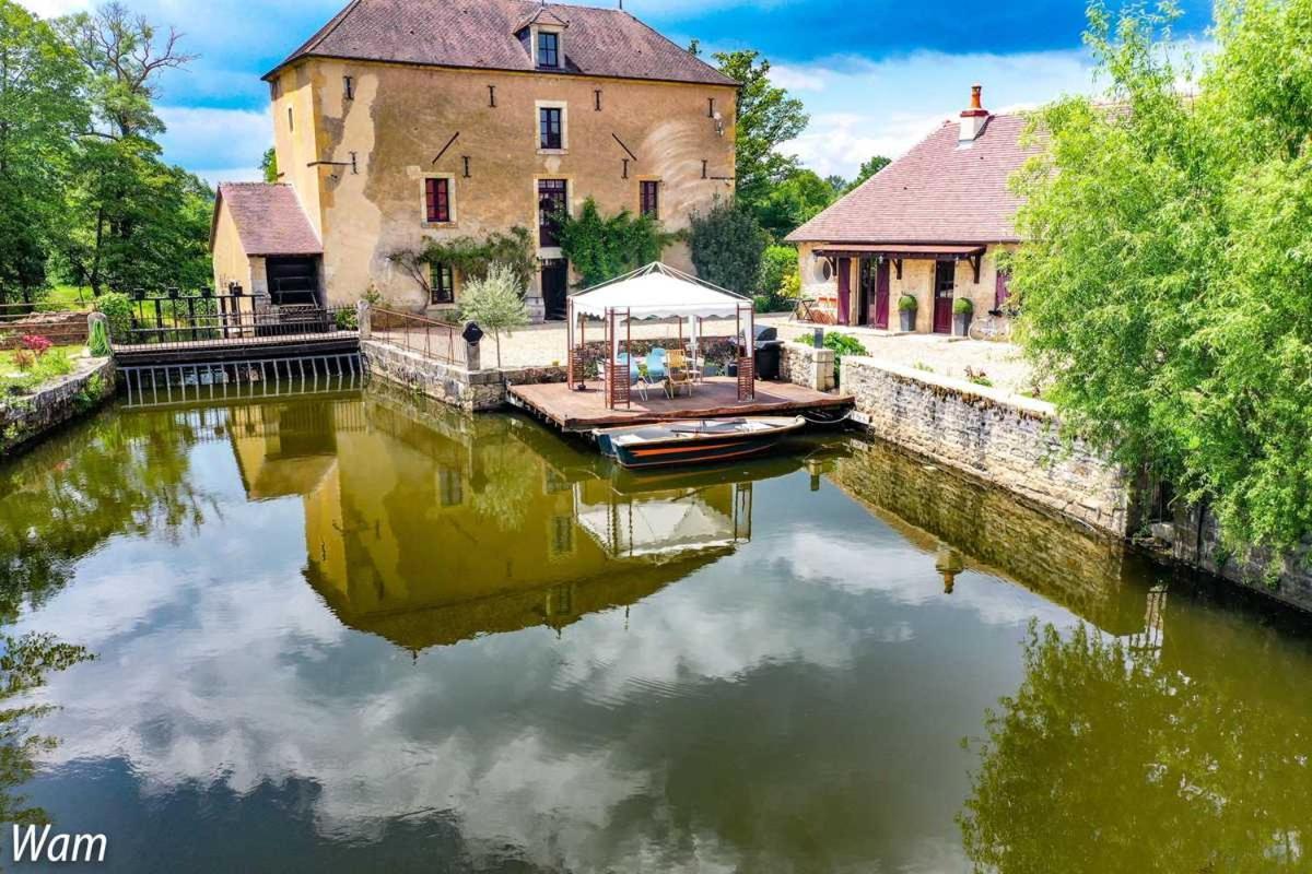 Chambre Coton Au Moulin De Gateau Saint-Pierre-les-Etieux Luaran gambar