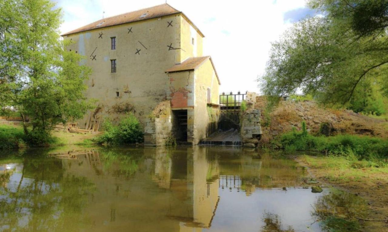 Chambre Coton Au Moulin De Gateau Saint-Pierre-les-Etieux Luaran gambar