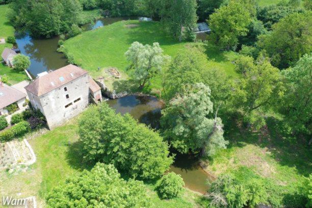 Chambre Coton Au Moulin De Gateau Saint-Pierre-les-Etieux Luaran gambar